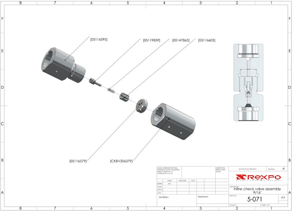 Cylinder Body  Ioc