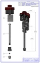 PNEUMATIC VALVE ASSEMBLY  NORMALLY CLOSED  FOOD APPLICATION