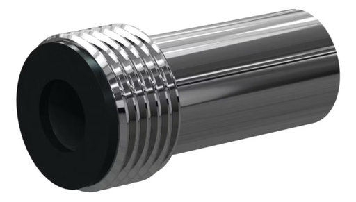 [B1503073] E Boron Carb Straight Bore 3/4" Entry SERIES 1-1/4" Steel Thread x 3-1/8" Length  Steel Jack 7/16"
