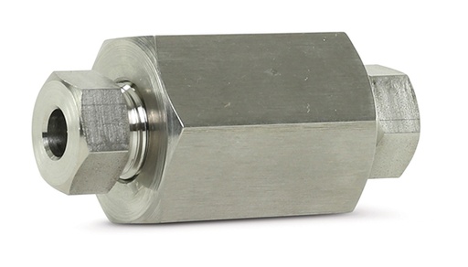 [A-0780-1] HP Straight Coupling 1/4"