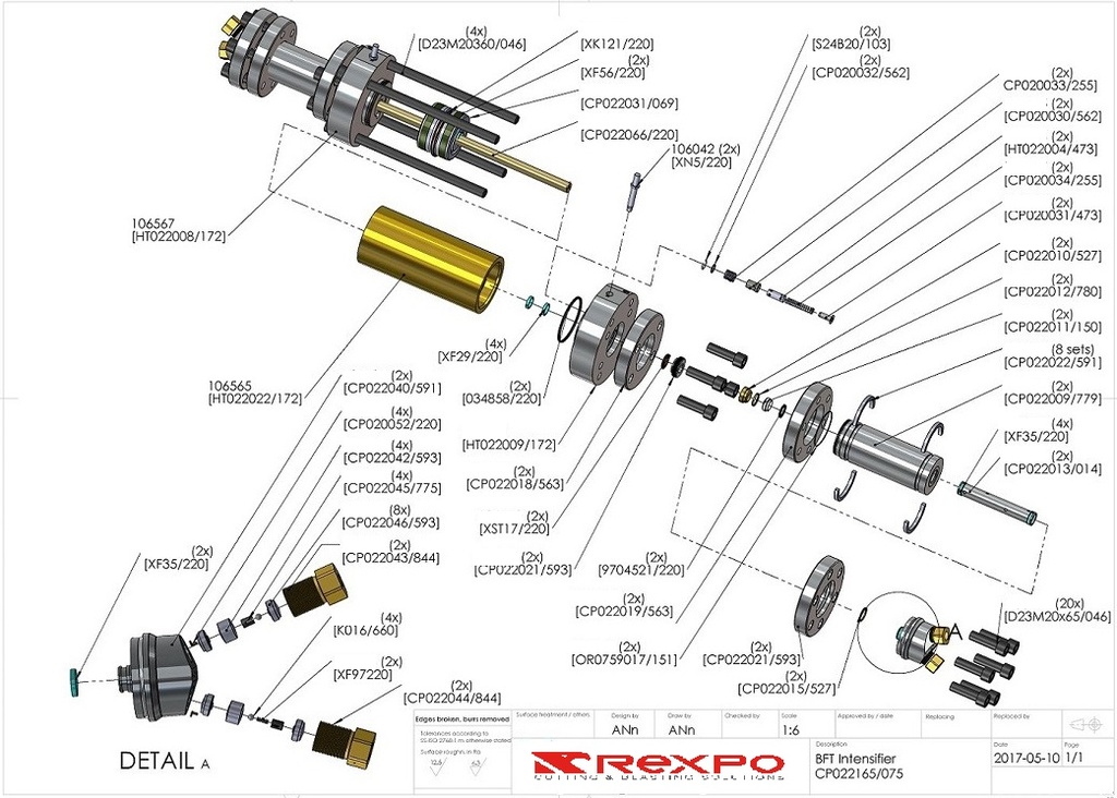 Topwork Intensifier BFT