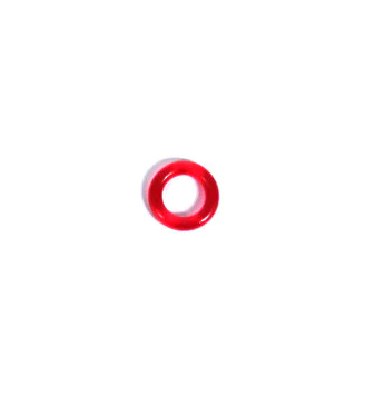 O-ring; Silicone Dipped; High Resiliency; 0.208"