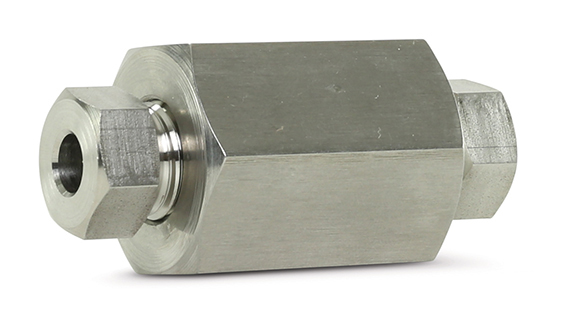 HP Straight Coupling 1/4"