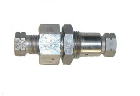 Bulkhead Coupl 3/8"