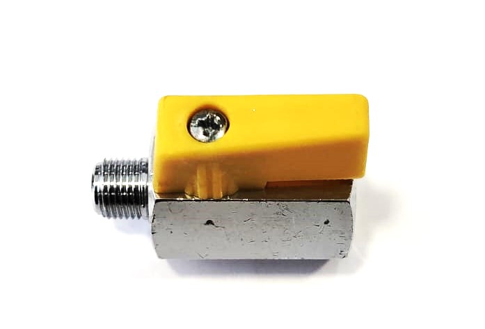 Válvula MH 1/8 MANETA AMARILLA