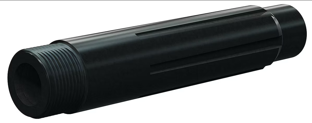 TLVE-AP Tungs Carbide Long Venturi Nozzle  SERIES 1" Entry, 1-1/4" Polyur Thread Polyur Jacke 3/16"