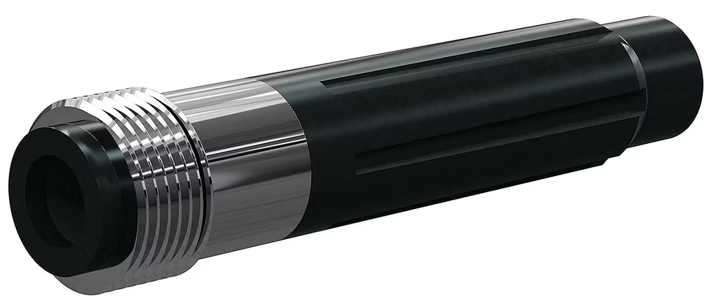 BP200 SiAlON Long Vent Nozz 1" Entry, 50MM Alum Thread 3/16"