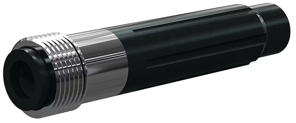 BP200 SiAlON Long Vent Nozz 1" Entry, 50MM Alum Thread 3/8"