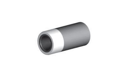 T121 Tungst Carbide Short Venturi Nozzle SERIES 1" Entry, 1-1/4" Alumin Thread, 3-1/4" Length  Alumin Jacket 1/2"