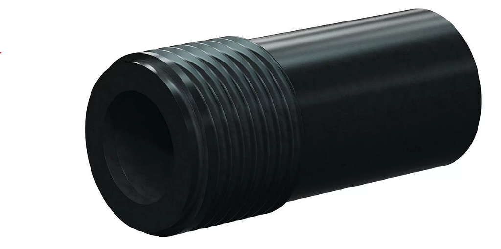 T121-AP Tungst Carbide Short Venturi Nozzle SERIES 1" Entry, 1-1/4" Thread, 3-3/8" Length  Polyuret Jack 5/8"