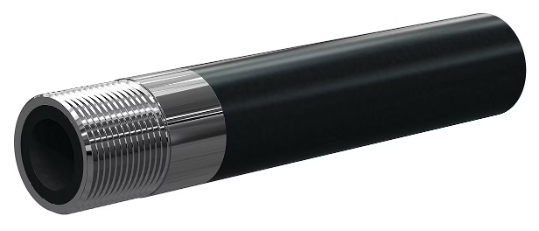 T159-VP Tungs Carbide Vent Nozzle BAZOOKA®  1-1/4" Entry, 1-1/4" Brass Thread Poly Jack 1/4" 7/16"