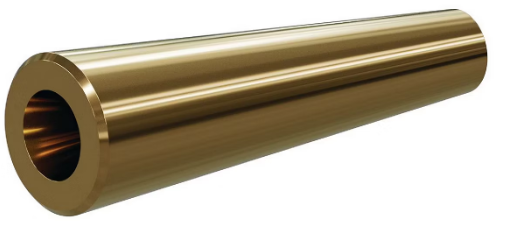 C1 Long Tapered Cone Nozzle SERIES 3-3/4" Length, Straight Bore 1/4"