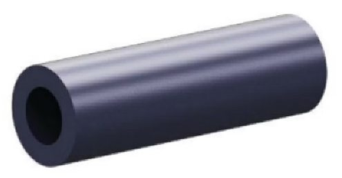 TL104 Tungs Carbide Straight Bore Insert SERIES 9/16" OD x 1-1/2" Length 1/4"