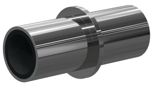 T222 Tungs Carb Straight Bore 3/4" Entry SERIES Mid Flange, Steel Jack, 3" Length 3/8"